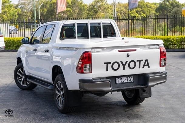 2020 Toyota Hilux SR in White