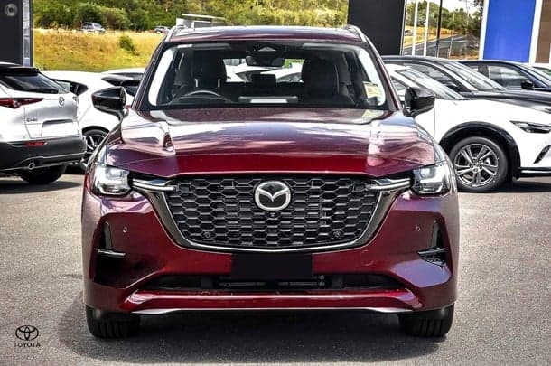2025 Mazda CX-80 G40e GT in Red