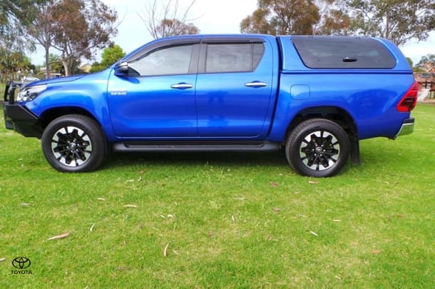 2021 Toyota Hilux SR5 in Blue