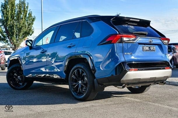2022 Toyota RAV4 XSE (2WD) in Two Tone Blue