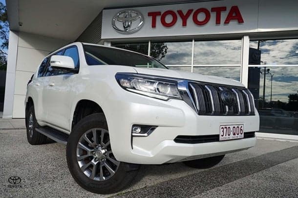 2018 Toyota Landcruiser Prado VX in White