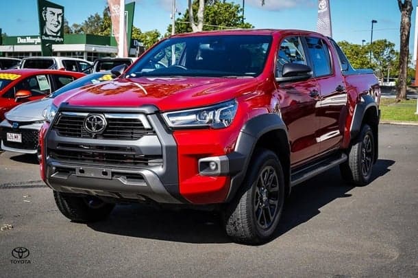 2024 Toyota Hilux Rogue in Red