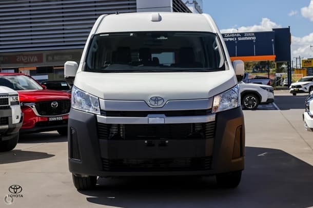 2023 Toyota Hiace Commuter in White