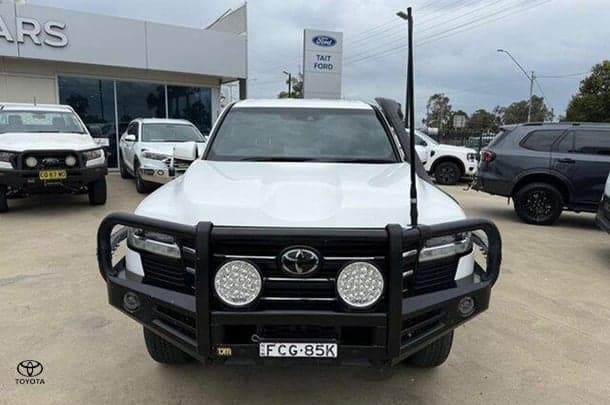 2023 Toyota Landcruiser GX in White