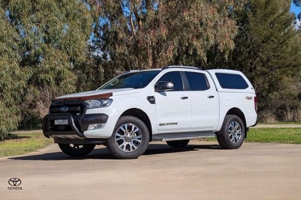 2018 Ford Ranger Wildtrak in White