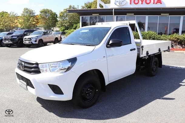 2021 Toyota Hilux Workmate in White