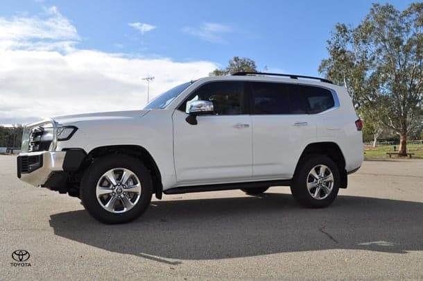 2023 Toyota Landcruiser Sahara in White