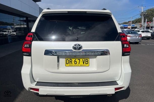 2020 Toyota Landcruiser Prado GXL in White