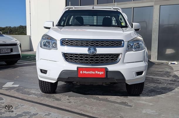 2013 Holden Colorado LX in White