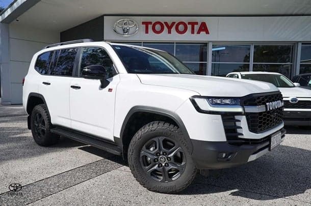 2025 Toyota Landcruiser GR Sport in White