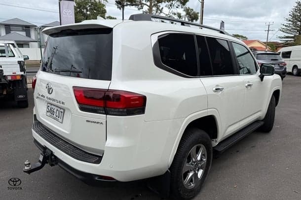 2023 Toyota Landcruiser Sahara in White