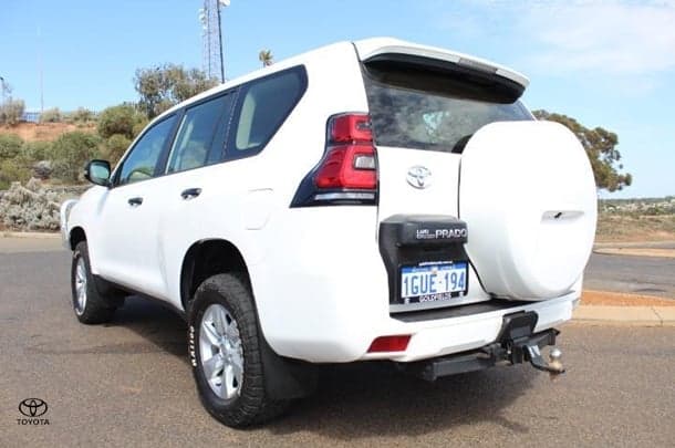 2019 Toyota Landcruiser Prado GX in White