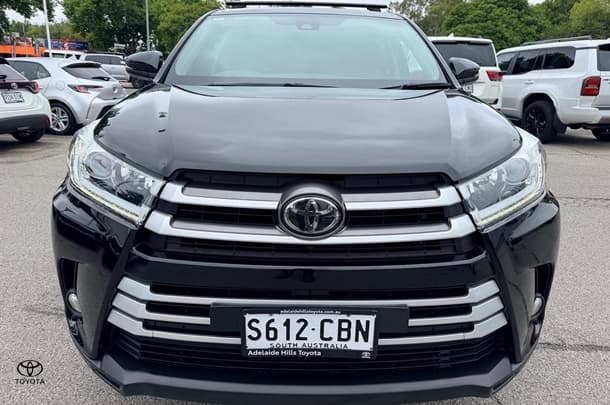 2019 Toyota Kluger GX in Black
