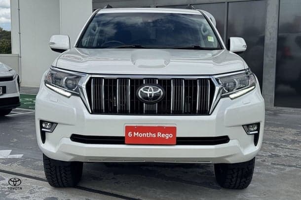 2021 Toyota Landcruiser Prado GXL in White