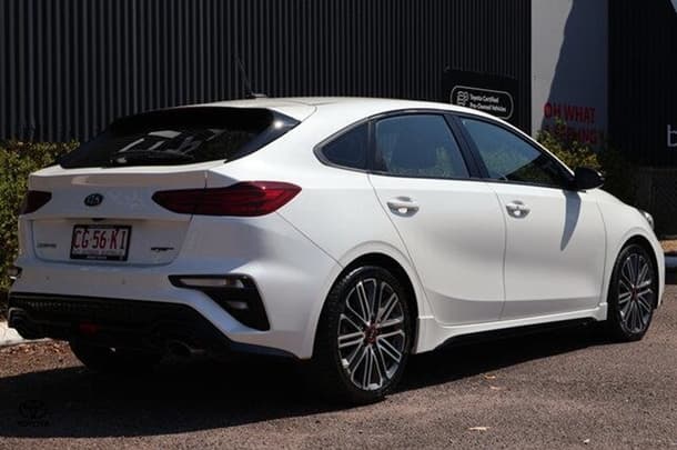 2019 Kia Cerato GT in White