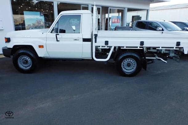 2024 Toyota Landcruiser WorkMate in White