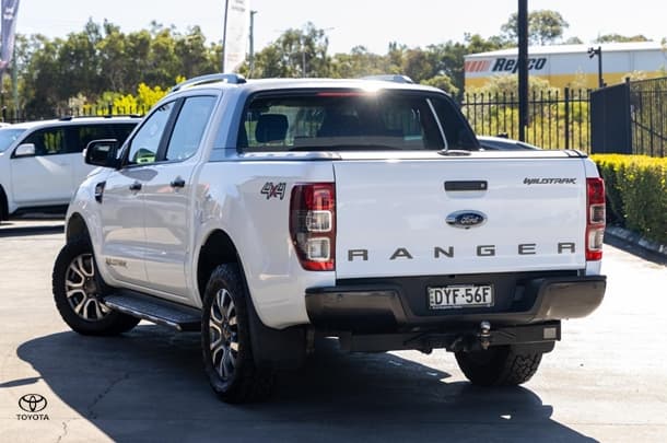 2018 Ford Ranger Wildtrak in White