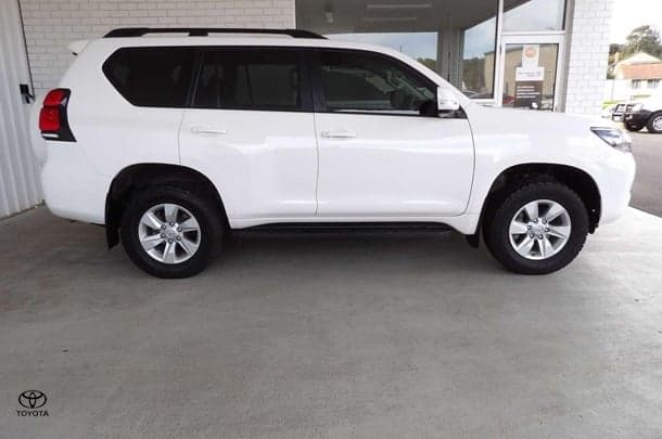 2022 Toyota Landcruiser Prado GXL in White