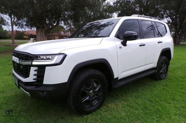 2022 Toyota Landcruiser GR Sport in White