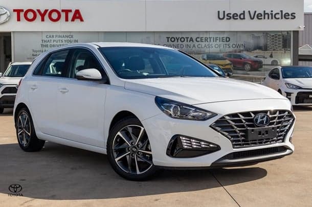 2023 Hyundai i30 Active in Polar White