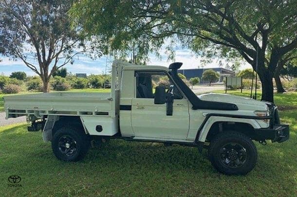 2018 Toyota Landcruiser GXL in White