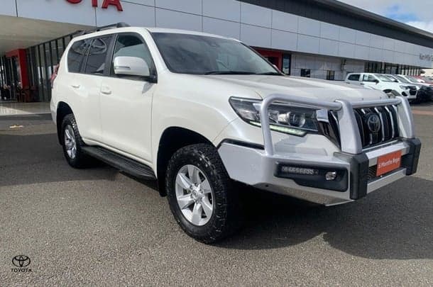 2017 Toyota Landcruiser Prado GXL in White