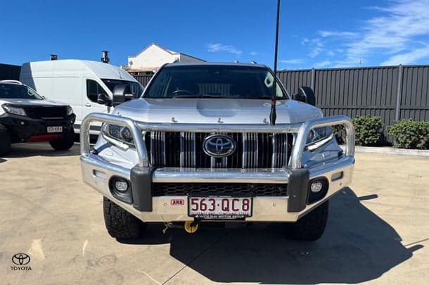 2018 Toyota Landcruiser Prado Kakadu in Silver