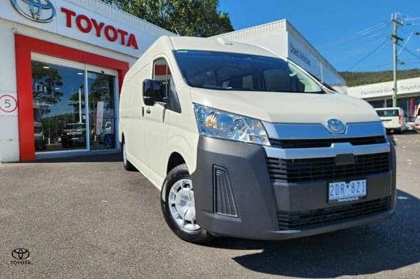 2025 Toyota Hiace SLWB in White