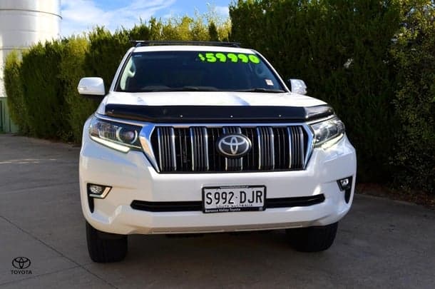 2021 Toyota Landcruiser Prado GXL in White