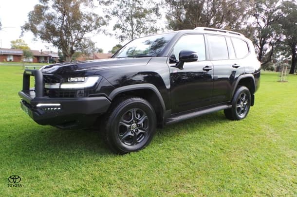 2023 Toyota Landcruiser GR Sport in Black