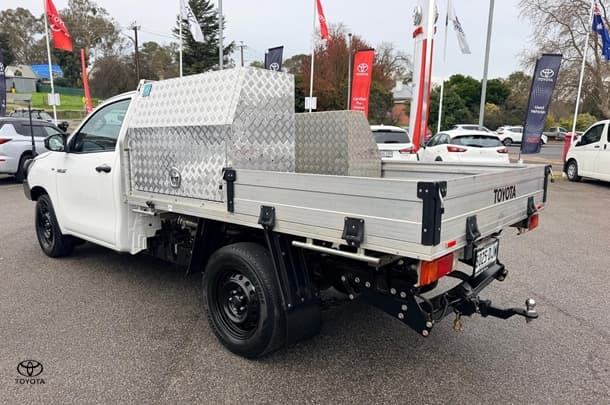 2021 Toyota Hilux Workmate in White