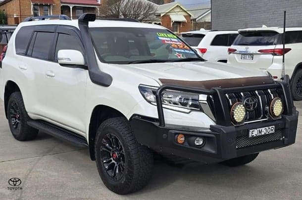2021 Toyota Landcruiser Prado GXL in White