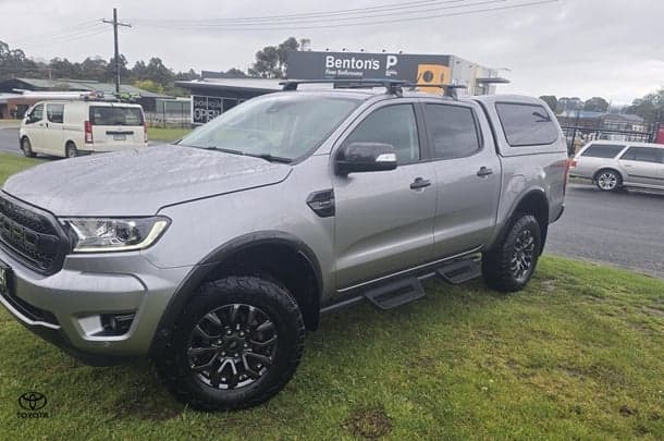 2021 Ford Ranger XLT in Aluminium Silver