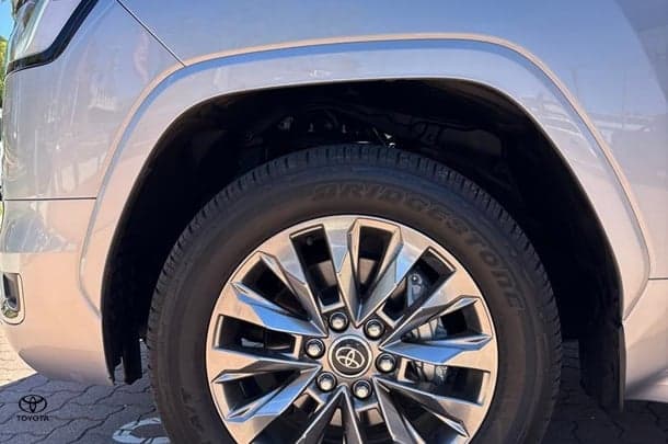 2025 Toyota Landcruiser Sahara ZX in Silver