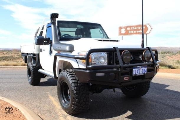 2020 Toyota Landcruiser Workmate in White