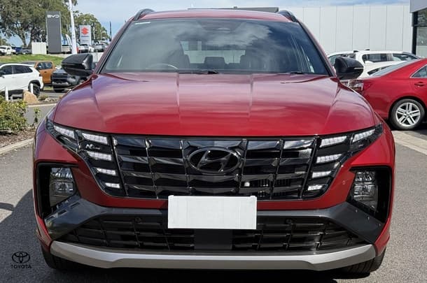 2022 Hyundai Tucson Elite in Crimson Red