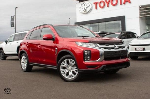2021 Mitsubishi ASX ES Plus in Red
