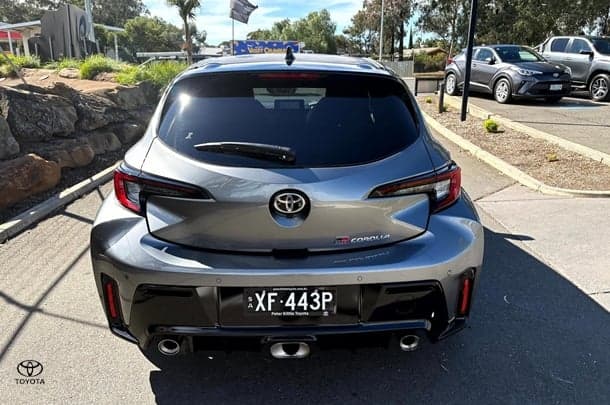 2025 Toyota Corolla GTS in Silver