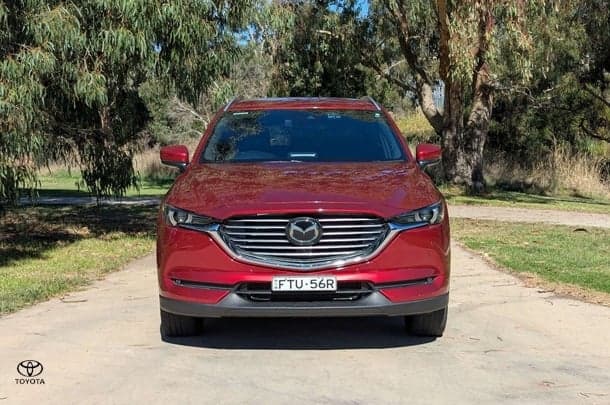 2018 Mazda CX-8 Asaki in Red