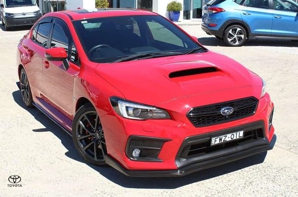 2018 Subaru WRX Premium in Red