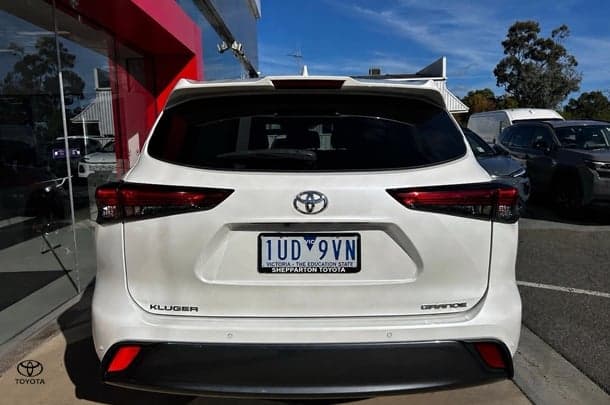 2021 Toyota Kluger Grande in White