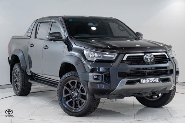 2023 Toyota Hilux Rogue in Black