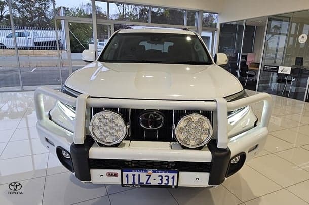 2023 Toyota Landcruiser Prado GXL in White