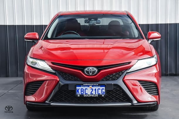 2018 Toyota Camry SX in Red