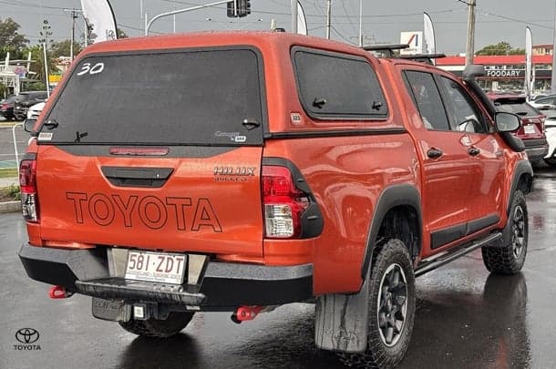 2019 Toyota Hilux Rugged X in Red