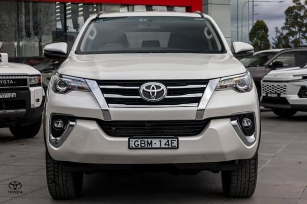 2018 Toyota Fortuner Crusade in White