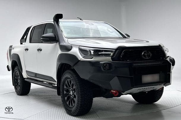 2021 Toyota Hilux Rugged X in White