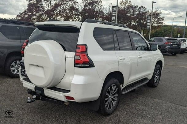 2022 Toyota Landcruiser Prado Kakadu in White