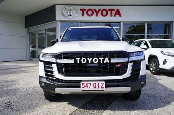 2025 Toyota Landcruiser GR Sport in White