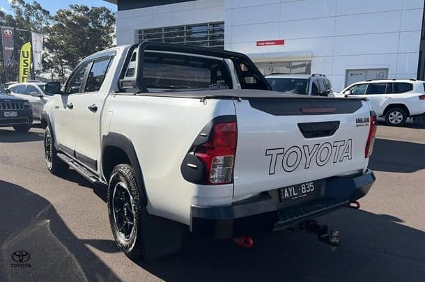2018 Toyota Hilux Rugged X in White